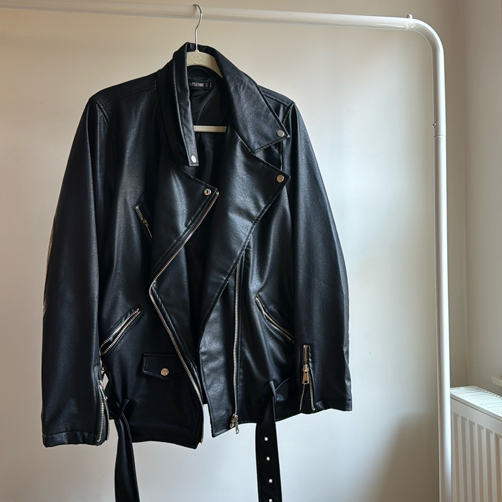 Pretty Little Thing Faux Leather Jacket